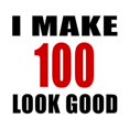 thumbnail image 2 of CafePress - I Make 100 Look Good - Unique Fabric Shower Curtain 70" x 72", 2 of 3