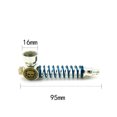 thumbnail image 1 of Tubo de resorte de luz intermitente con cráneo de metal ligero Tubo pequeño Juego de fumar LED intermitente y accesorios de boquilla, verde, longitud 95 mm, diámetro de la olla de cigarrillos 16 mm ShuxiuWang 8390613450326, 1 of 1