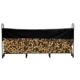 thumbnail image 1 of Bingirl 12Ft Firewood Rack Wood Storage Rack Stand for 3/4 Cord Firewood Outdoor Indoor, 1 of 8