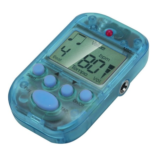 Digital Beat Tempo, Metronome, Double Channel Headphone Output Sturdy And Durable Multi-Functional For Instrument Lovers Professionals Beginner Guitar