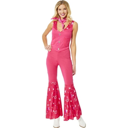 InSpirit Designs Barbie Cowgirl Halloween Costume Female  Adult 18-64  Pink
