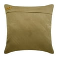 thumbnail image 3 of The HomeCentric Contemporary Dark Beige Pillow Cover 12"x12" Faux Suede Pillow Cover Couch Textured Pintucks Solid Pillow Beige Pillow Cover Pack of 2 12x12 inch (30x30 cm) - Contemporary Dark Beige, 3 of 4