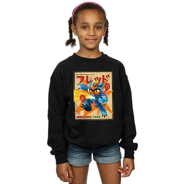Disney Filles Grand Héros 6 Baymax Fred Sweat Journal