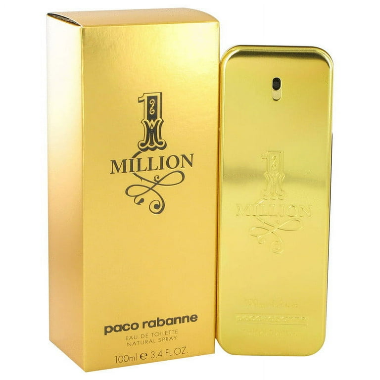 Paco Rabanne 1 Million Eau de Toilette Perfume for Women 3.4 Oz