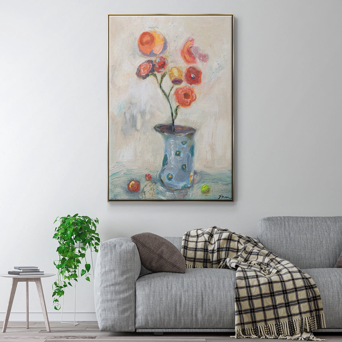 Fruit of Life Framed Premium Gallery Wrapped Canvas - Ready to Hang