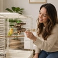 thumbnail image 4 of Bird Shredding Toy Hanging Chew Activity for Small Parrots Budgies Conures Cage Enrichment and Play,B-16cm, 4 of 7