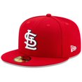thumbnail image 1 of Men's New Era St. Louis Cardinals Red On-Field  Collection 59FIFTY Fitted Hat, 1 of 4
