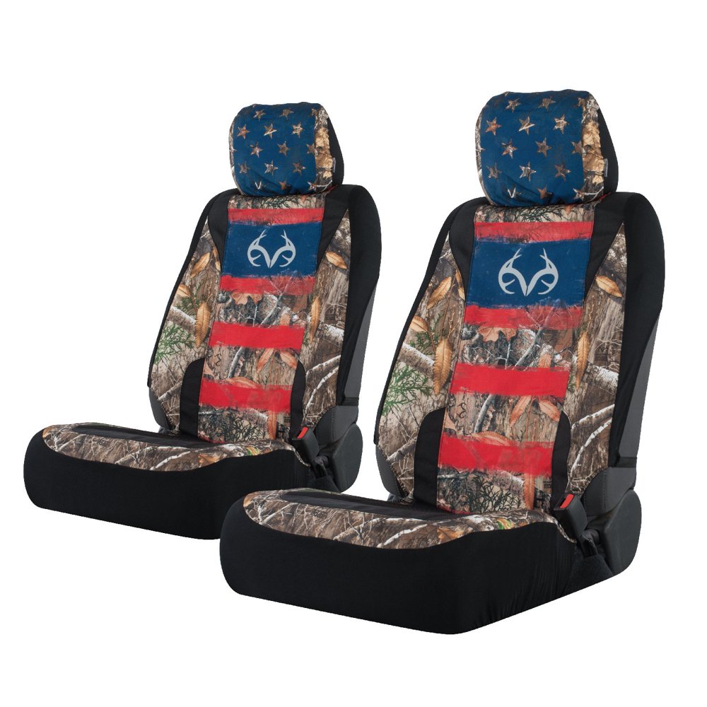 Realtree Camo Low Back Seat Covers Edge/Americana