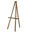 thumbnail image 2 of Natural Wood Rustic Art Easel Adjustable Height Stand Tripod Wooden Display for Artist Drawing Painting Canvas Holder Welcome Wedding Sign 23.43x62.80 Inches, 2 of 7