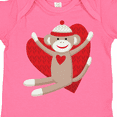 thumbnail image 4 of Inktastic Hug Sock Monkey Boys or Girls Baby Bodysuit, 4 of 5