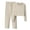 Gsets141-Beige, variant on xaweyi Little Girls 2 Piece Outfit Ribbed Knit Cropped Hoodie Long Sleeve Top Wide Leg Pants Set Kids Fall Casual Clothes Size 12-13 Years