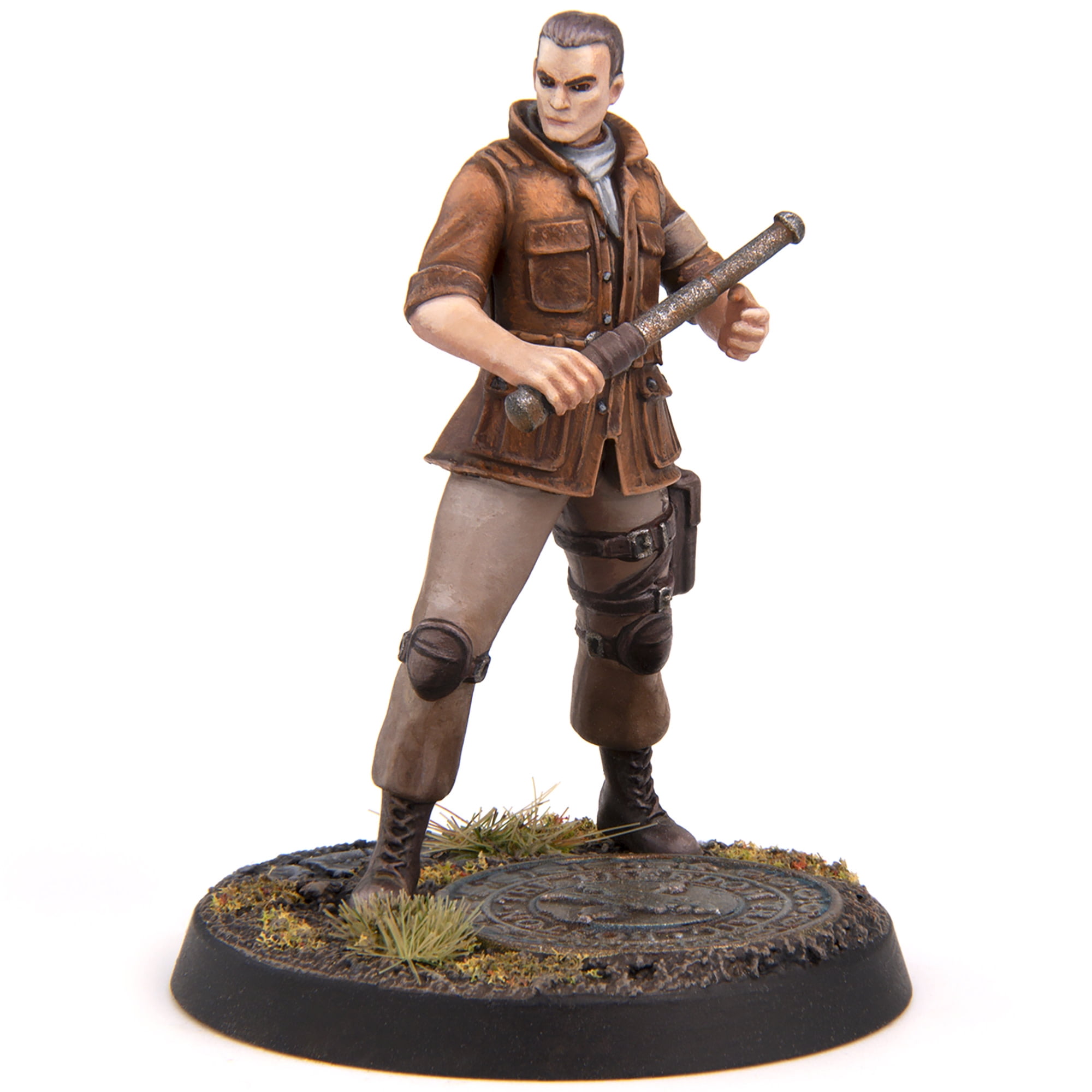 Fallout: Miniatures - Railroad: Core Box - 10 Figure & Bases Set, Multi-Part Plastic, Unpainted & Unassembled, Licensed Tabletop Skirmish Wargame