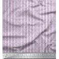 thumbnail image 1 of Soimoi Poly Georgette Fabric Leaves Block Print Fabric by The Yard 52 Inch Wide, 1 of 5