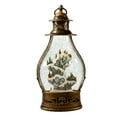 thumbnail image 3 of Kurt S. Adler Battery-Operated Lit Christmas Village Lantern Water Globes, 15-Inch, Multicolored, 3 of 4