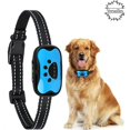 thumbnail image 1 of JinsintoAutomatic Rechargeable Dog Anti Bark Collar Training Collar with Sound/Vibration Shockless 7 Sensitivity Levels for Medium Dogs - Blue, 1 of 5