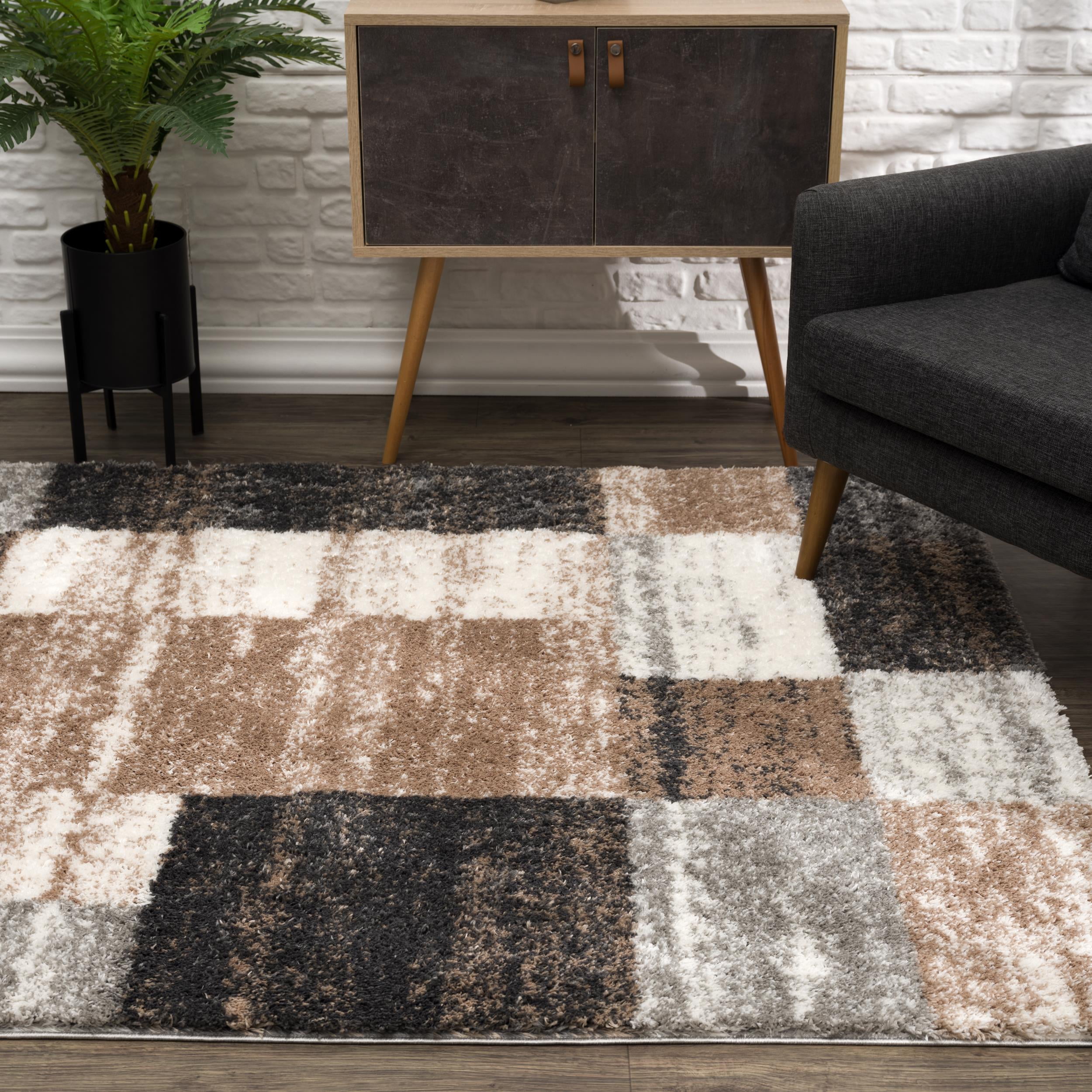 Rug Branch Retro Collection Tapis géométrique moderne