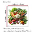thumbnail image 3 of Adhesivos de pared para cestas de verduras y productos frescos, PVC, 29,5 x 29,5 cm, 3 of 3