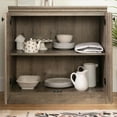 thumbnail image 4 of South Shore Morgan Small 2-Door Storage Cabinet, Weathered Oak, 4 of 9