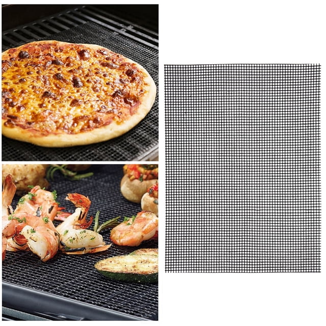 Grille Gril Mat, 30x40cm en Plein Air Réutilisables Outils Non Barbecue Gril Maille Résultats Impressionnants