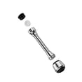 thumbnail image 2 of Tubos de extensión de grifo, dispositivo de extensión de rociador de grifo de acero inoxidable flexible de 360 ​​grados, 2 of 7