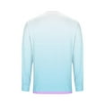 thumbnail image 3 of Generic Women's Colorblock T-Shirts Long Sleeve Fashion Round Neck Casual Top Fall Winter Soft Lightweight Pullover Tops, 3 of 6