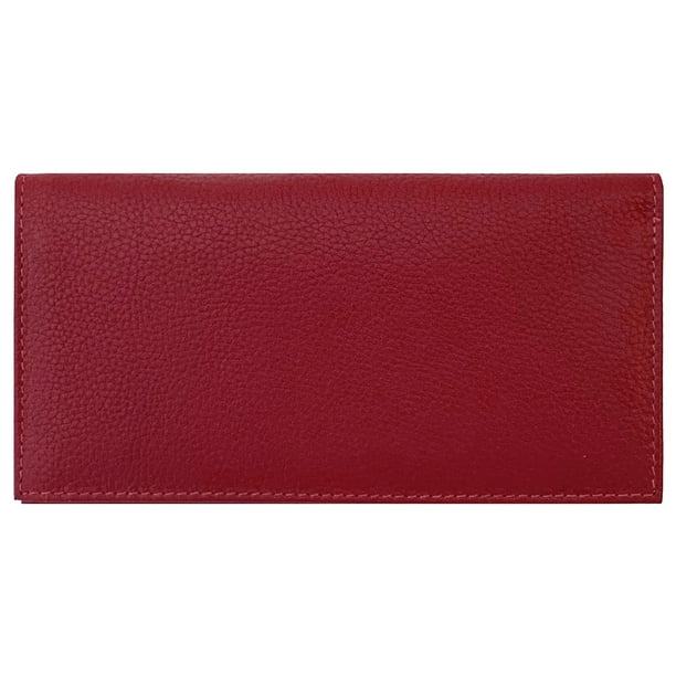 Ctm Ctm Leather Top Stub Checkbook Cover Walmart Com Walmart Com