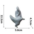 thumbnail image 3 of de de resina estatua de Buda Fengshui tesanía Durable Mini jdín, hada Sentado, 3 of 8