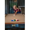 thumbnail image 4 of Minnesota Fats 8' Covington Billiard Table with Carved Solid-Wood Legs and Antiqued Wood Finish, 4 of 16