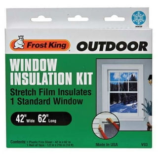 Frost King V73-4 E/O Indoor Window Insulation Kit (4 per Pack)
