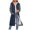 Navy, variant on HUJlwoi Hoodies for Women Full Zip up Color Block Sweatshirts Fall Fashion Long Sleeve Jacket Coats with Pockets Winter Clothing