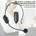 thumbnail image 6 of 2.4G Head Mounted Wireless Microphone Plug Play Teacher Conference Speech Loudspeaker Mic System with Receiver, 6 of 7