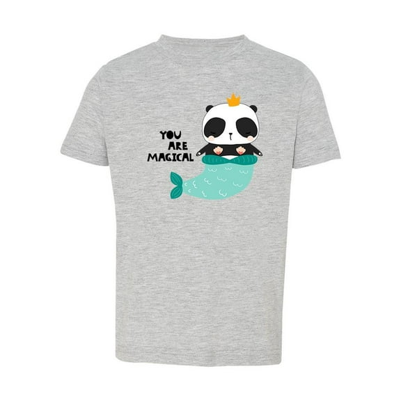 Magical Mermaid Panda T-Shirt Toddler -Image by Shutterstock, 4 Toddler