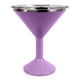 thumbnail image 1 of ORCA Tini Copa de Martini de acero inoxidable de 13 oz | Vaso con aislamiento térmico para cualquier fiesta al aire libre, picnic, piscina, playa y patio, color lila, 1 of 5