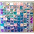 thumbnail image 2 of Placa que mueve el viento Placa de refuerzo que mueve el viento Placa de refuerzo decorativa Hebilla que mueve el viento Zócalo transparente Fondo de pared con lentejuelas para fiestas, 2 of 5