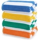 thumbnail image 1 of Toalla de playa Utopia Towels Cabana Stripe, 100% algodón, 76 x 152 cm, paquete de 4, 1 of 8