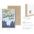 thumbnail image 3 of Haus and Hues Vintage Poster New York Greetings from NYC - Vintage Travel Posters New York Art Print Poster New York City Vintage New York Travel Wall Decor Greetings from NYC (Framed Beige 24x36), 3 of 6