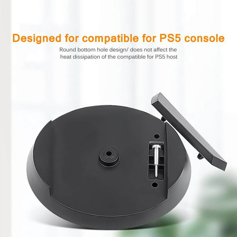 PS5 Base, Professional Vertical Stand with Bottom Hole Design for PS5 Game  Console for CD‑ROM Version and Digital Version : : Video Games
