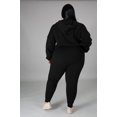 thumbnail image 2 of Womens Plus Size Two Piece Outfits Sweatsuits Casual Long Sleeve Set With Pockets, 2 of 4