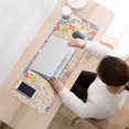 thumbnail image 3 of Long Mouse Pads for Desk,Pioneer Flower Floral Print Pattern Desk Mats on Top Of Desks, Desk Mouse Pad Extra Large with 3mm Non-Slip Base and Stitched Edge for Gaming,Office,Work,Home 31.5"x11.8", 3 of 6
