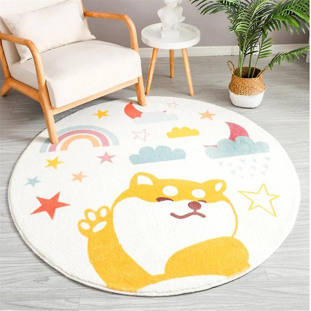 Alfombra suave para dormitorio, alfombra para mesita de noche para ni?os, alfombrilla antideslizante para juegos, alfombrilla para suelo, alfombrilla para sala de estar, ba?o LingWen 8390615509503