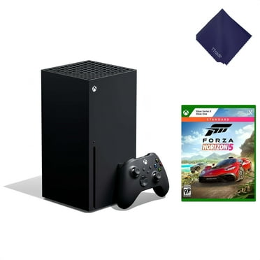 Microsoft Xbox Series X 1TB SSD Gaming Console (Disc Version) with Forza Horizon 5 Bundle - Black