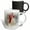 Multicolor, variant on 3drose, Image of Watercolor Rooster, 11oz Two-tone Green Mug