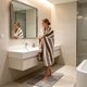 thumbnail image 4 of Toalla de baño multiusos absorbente de 140x70 cm, poliéster suave, secado rápido, bordes reforzados, para ducha, playa, gimnasio, piscina, uso doméstico, 4 of 6