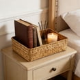 thumbnail image 4 of Natural Woven Storage Basket, Handcrafted Organization Box, Stylish Desktop Clutter Solution, Ideal for Home and Office, Perfect for Adults and Home Decorateurs, 4 of 6