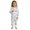 AA-#White71164, variant on WOYY Kids Coloring Pajamas DIY Doodle Long Sleeve Top Pants Sleepwear Nightwear, Sizes 2-10