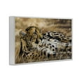 thumbnail image 4 of Stupell Industries Relaxing Leopard Scenery Animals & Insects Painting White Framed Art Print Wall Art, 18 x 12, 4 of 10