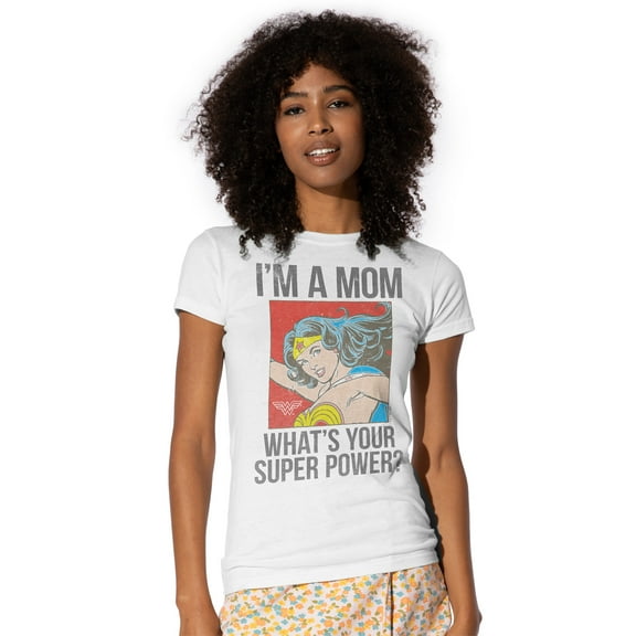 Wonder Woman I'm A Mom Comic Women's T Shirt