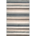 thumbnail image 2 of nuLOOM Manor Bengal Striped Area Rug, 6' 7" x 9', Beige, 2 of 2