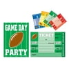 Game Day Football Invitations 4" X 5 1 By 2"- 12 Pack(8 Per Package)