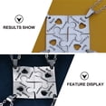 thumbnail image 4 of Friendship Necklace, 4pcs Creative Friendship Choker Necklace Chic Good Friends Gift Necklace, 4 of 5